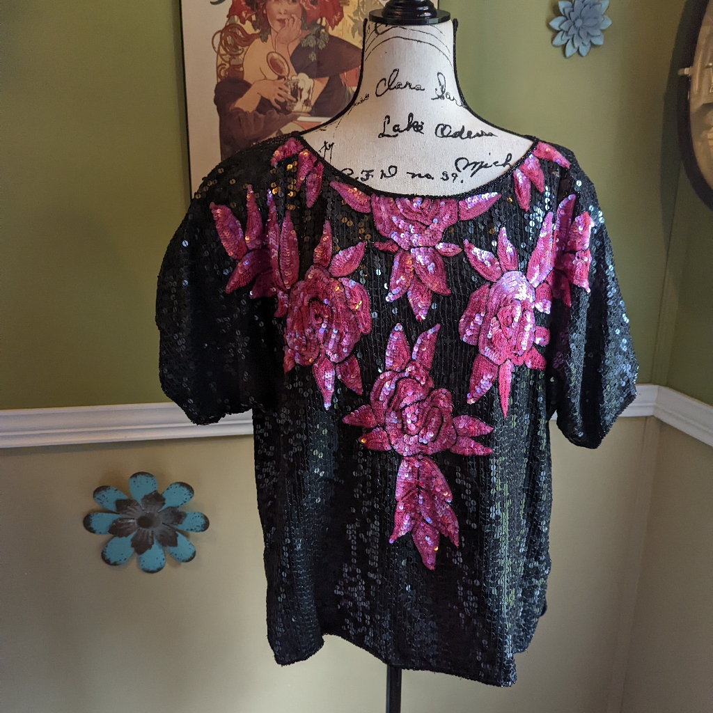 Elegance By Anujan Silk Top